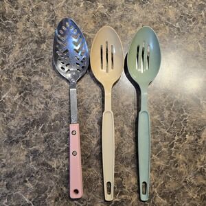 Vtg Ekco Slotted Spoons Lot Of‎ 3